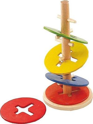Kindergarten Motorikbaum - Geschicklichkeitsspiel Aus Holz Vorschule