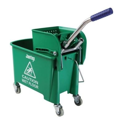 Jantex Moppeimer Mit Mopppresse Grün 20L