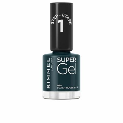 Nagellack Rimmel London Super Gel Nº 068 Beach house blue 12 ml