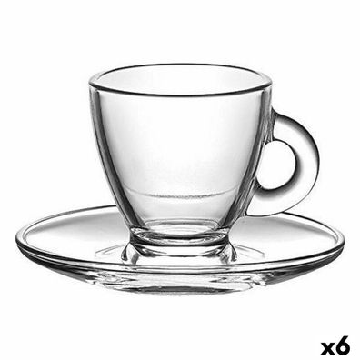 Satz von Kaffeetassen LAV 1334 95 ml 6 Stücke (6 Stück)