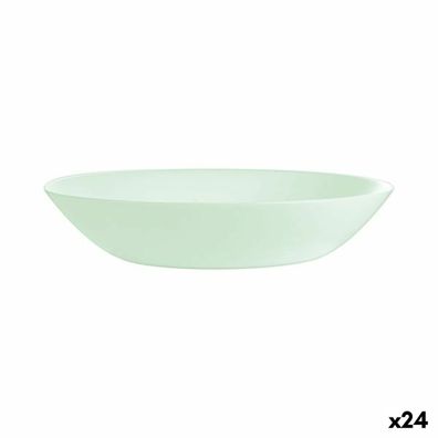 Suppenteller Luminarc Diwali Paradise grün Glas 20 cm (24 Stück)