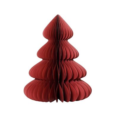 Weihnachtsschmuck Decoris Granatrot Weihnachtsbaum Ø 72 x 90 cm Biegsam