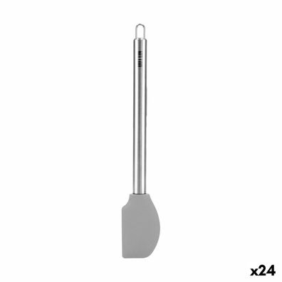 Pfannenspachtel Quttin Silikon Edelstahl Stahl 32,7 x 5,3 cm (24 Stück)