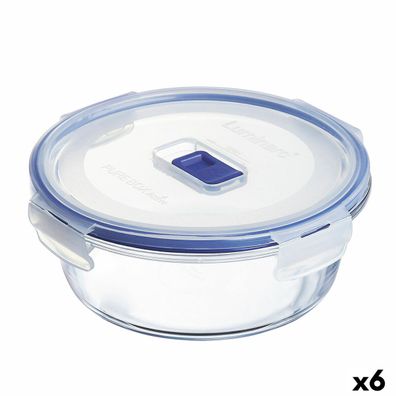 Lunchbox hermetisch Luminarc Pure Box Active 920 ml 15 x 7 cm zweifarbig Glas (6 Stüc