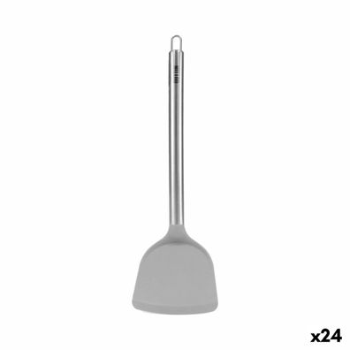 Pfannenwender Quttin Silikon Stahl 35 x 10,9 cm (24 Stück)