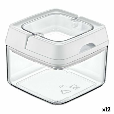 Topf Quttin Hermetischer verschluss 500 ml 8 x 10 x 10 cm (12 Stück)