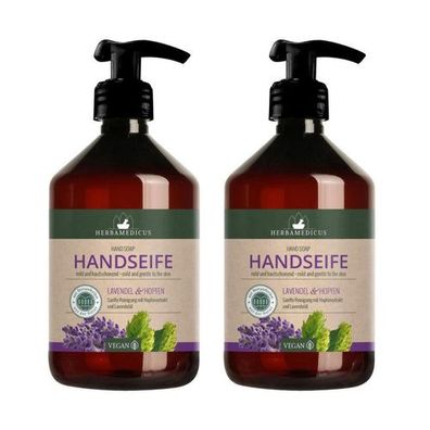 250 ml Herbamedicus Bodylotion Lavendel & Hanf im Spender