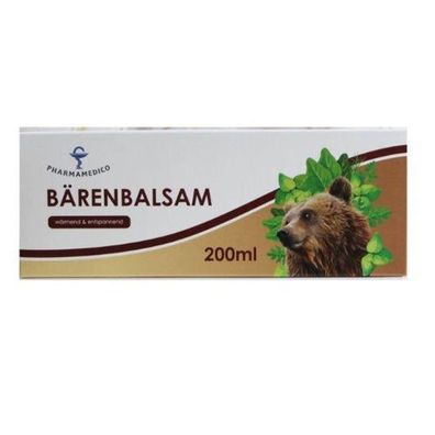 Pharmomedico Bärenbalsam Balsam wärmend & entspannend 200 ml