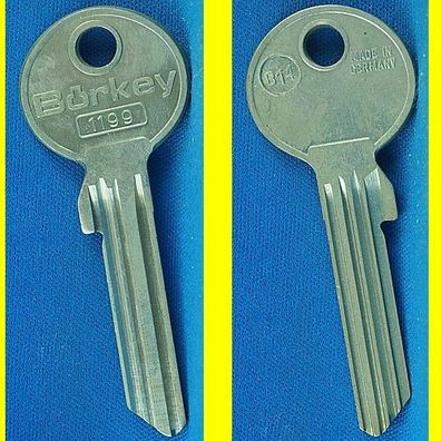 Schlüsselrohling Börkey 1199 Profil B 14 Lang - für BKS Profilzylinder