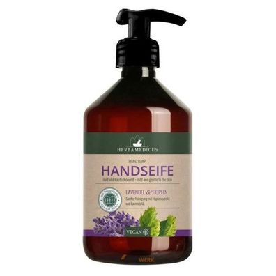 Herbamedicus Handseife Lavendel&Hopfen 500 ml in Pumpflasche