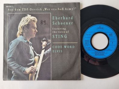 Eberhard Schoener/ Sting - Code-word Elvis 7'' Vinyl Germany