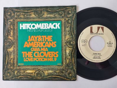 Jay & The Americans/ The Clovers - Cara mia/ Love potion No. 9 7'' Vinyl Germany