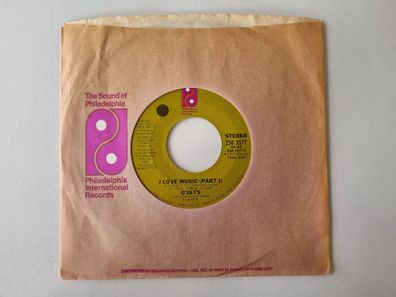 O'Jays - I love music (Part I and Part II) 7'' Vinyl US