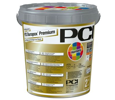 PCI Durapox Premium Harmony 2 kg Fugenmasse Epoxidharzmörtel Glasmosaik Bad Sika