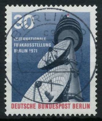 BERLIN 1971 Nr 391 zentrisch gestempelt X80FA9E