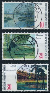 BERLIN 1972 Nr 423-425 zentrisch gestempelt X80FBAE