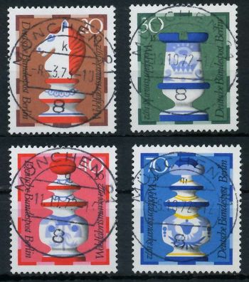 BERLIN 1972 Nr 435-438 zentrisch gestempelt X80FBC2