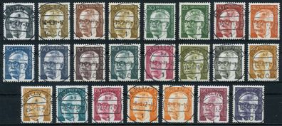 BERLIN DS Heinemann Nr 359-433 zentrisch gestempelt X80FC32