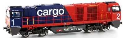 Mehano 58698 Vossloh G2000 BB AM840 SBB Cargo für Mär Spur H0