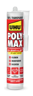 UHU POLY MAX POWER Kartusche transparent, 300g