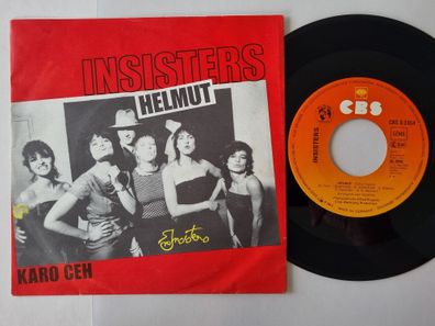 Insisters - Helmut 7'' Vinyl Germany/ CV The Troggs - Wild thing