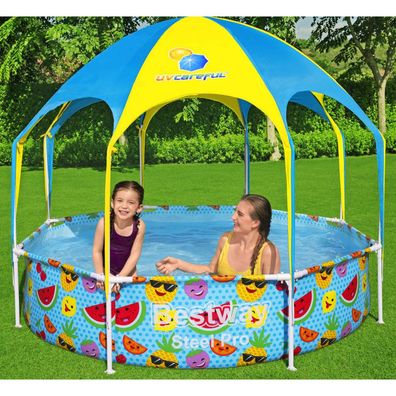 Bestway Steel Pro UV Careful Kinderpool 244x51 cm