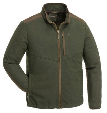 Pinewood 5807 Nydala Windproof Wool Jacke Moosgrün/Wildlederbraun (182)