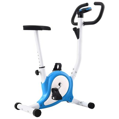 vidaXL Heimtrainer mit Riemenantrieb Blau