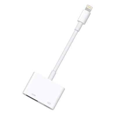 Digitaler AV Adapter Lightning auf HDMI Adapter (weiß)