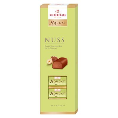 Niederegger Marzipan Nougat Riegel Nuss in Vollmilchschokolade 100g
