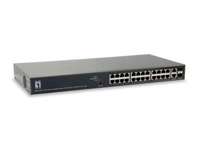 GEP-2651 - Switch - Smart - 24 x 10/100/1000 (PoE+)