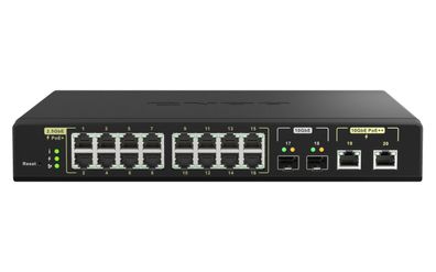 QSW-M2116P-2T2S - Switch - managed - 16 x 100/1000/2.5G (PoE+)