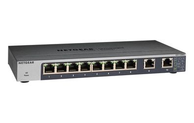 GS110MX - Switch - unmanaged - 8 x 1000Base-T + 2 x 100/1000/2,5 G/5 G/10 G (