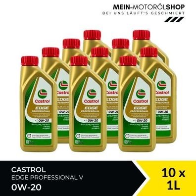 Castrol Edge Professional V 0W-20 10x1 Liter