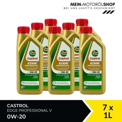 Castrol Edge Professional V 0W-20 7x1 Liter