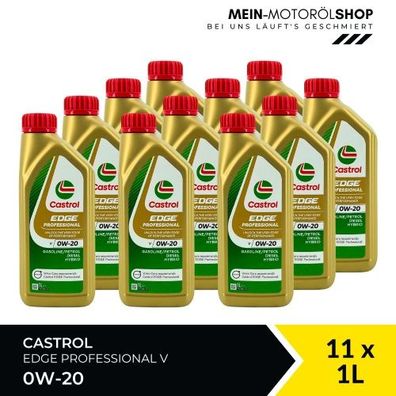 Castrol Edge Professional V 0W-20 11x1 Liter