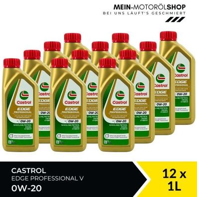 Castrol Edge Professional V 0W-20 12x1 Liter