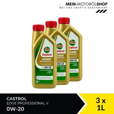 Castrol Edge Professional V 0W-20 3x1 Liter