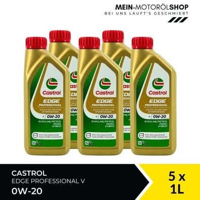 Castrol Edge Professional V 0W-20 5x1 Liter