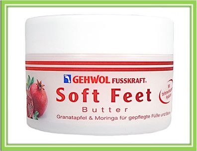 Gehwol Fusskraft Soft Feet Butter Granatapfel & Moringa 100ml |€110, -/ L