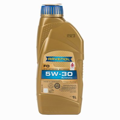 Ravenol FO Motoröl Öl SAE 5W30 1L 1Liter Ford WSS-M2C913-B ILSAC GF-5 ACEA A5/B5