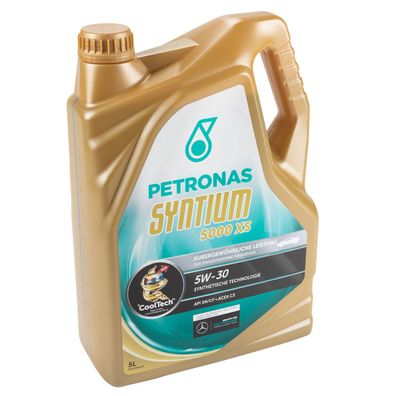 Petronas Syntium 5000 XS Motoröl Öl 5W30 5L 5 Liter C3 SN/CF MB 229.51 BMW-LL-04