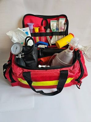 Notfalltasche M gefüllt Responder Rettungsdienst Notfall Feuerwehr V2 Tasche