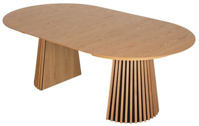 Diningtisch Oria - oval 210 x 120 cm - Eichenholz natur