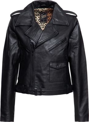 Queen Kerosin Damen Marlon Jacke Mit Leo Linning QKU49001