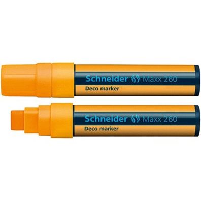 Deco-Marker 260 Schneider Neonorange Flüssig-Kreide