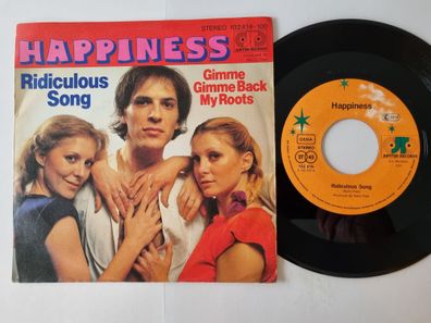 Happiness - Ridiculous song 7'' Vinyl Germany