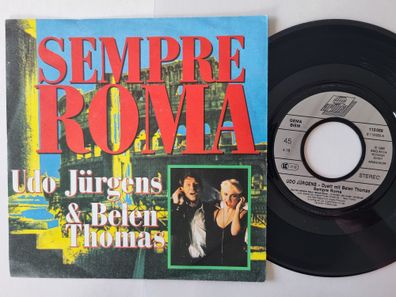 Udo Jürgens & Belen Thomas - Sempre Roma 7'' Vinyl Germany