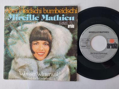 Mireille Mathieu - Aber Heidschi Bumbeidschi 7'' Vinyl Germany Christmas