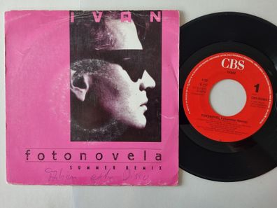 Ivan - Fotonovela (Summer Remix) 7'' Vinyl Holland